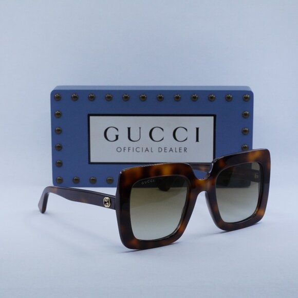 GUCCI GG0328S 002 HAVANA BROWN SUNGLASSES main image 5